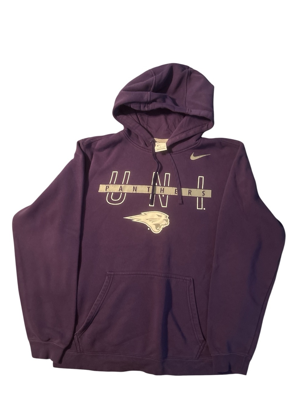 Nike Purple University of Northern Iowa Panthers Crewneck Hoodie